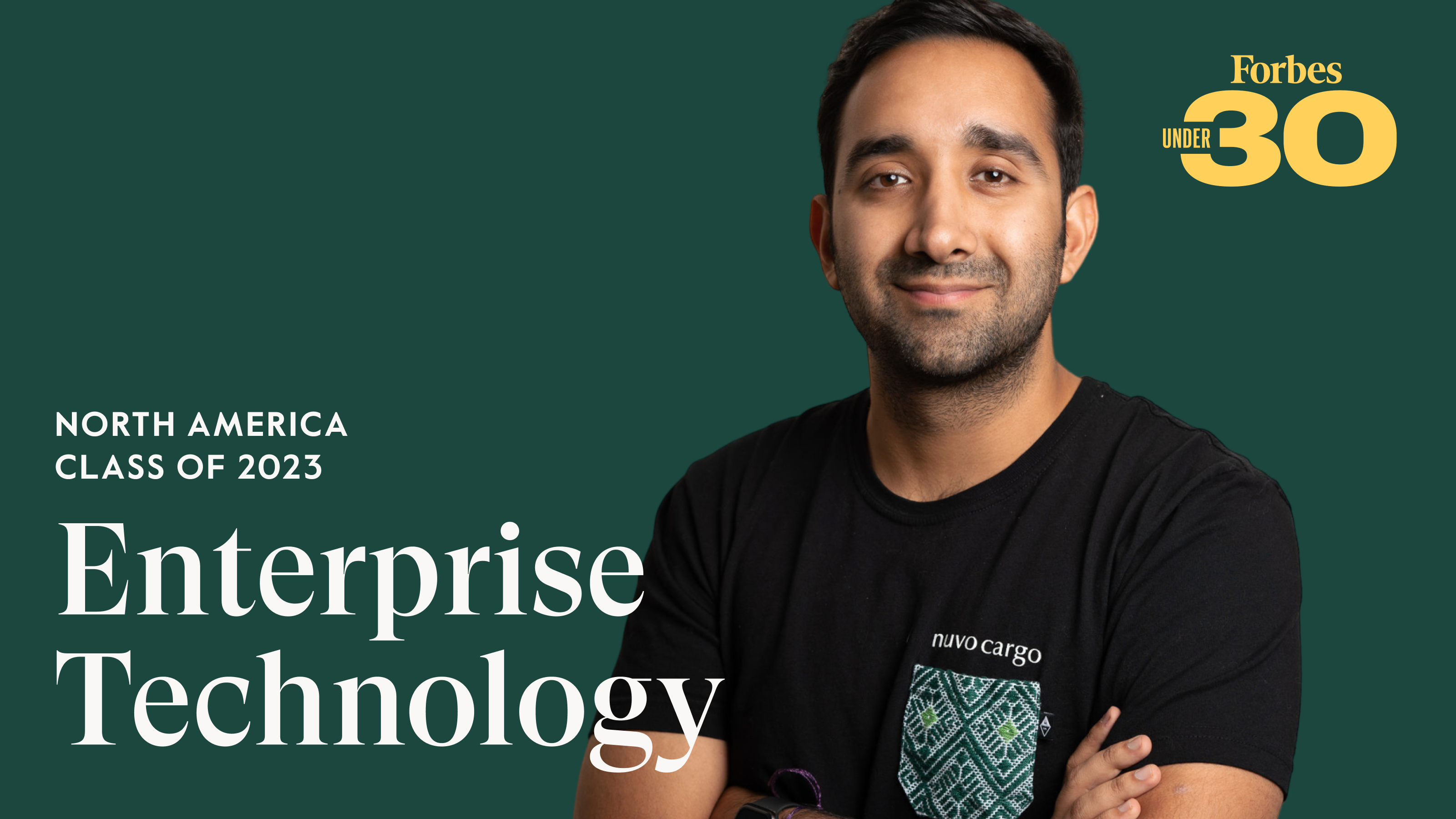 Forbes 30U30: Deepak Chhugani Recognized in Enterprise Tech 2023